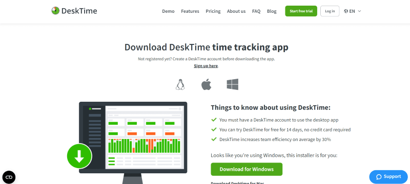 desktime software