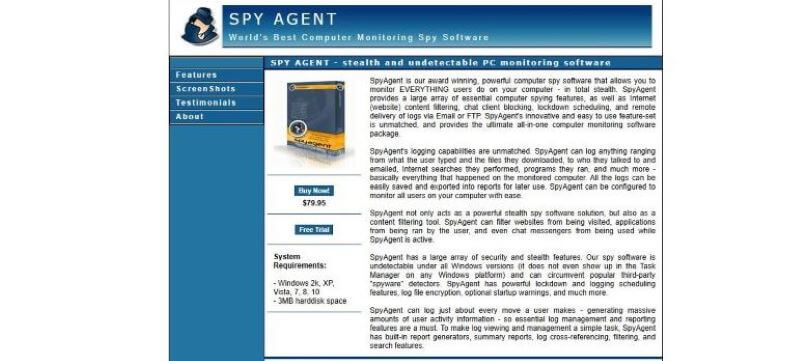 spyagent for computer spy