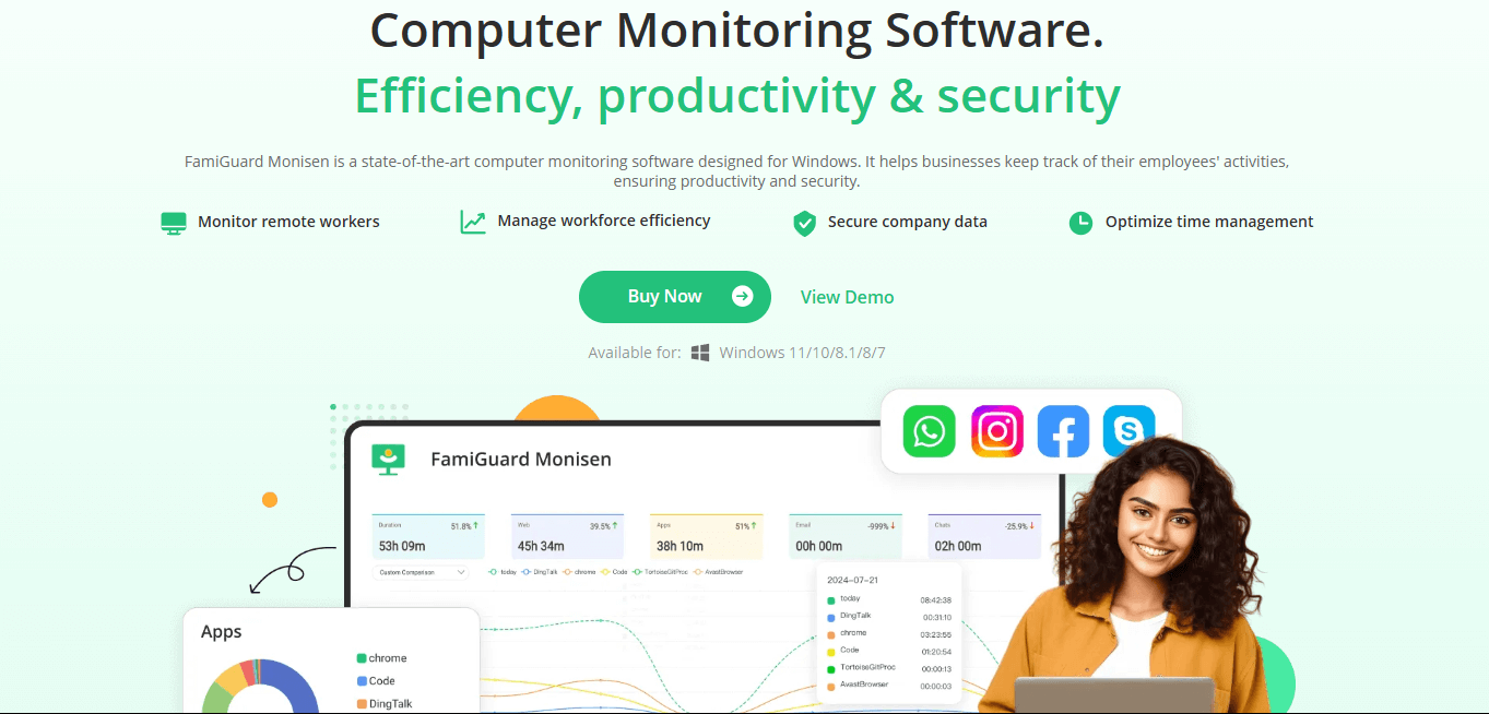 famiguard monisen dashboard