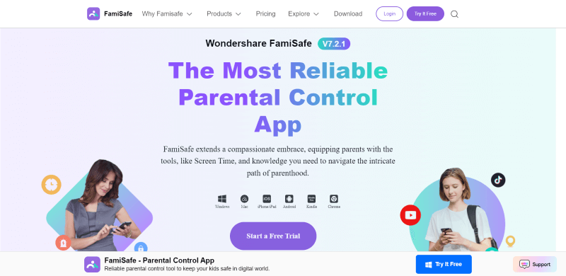 famisafe parental control tool for
  mac