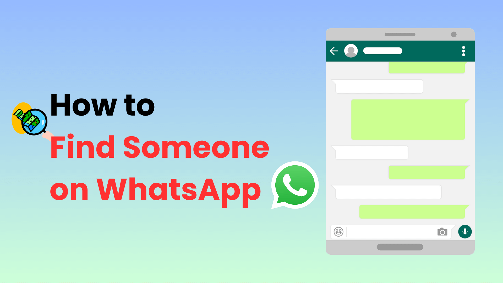 how to find someone on whatsapp