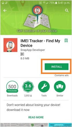 IEMI Tracker