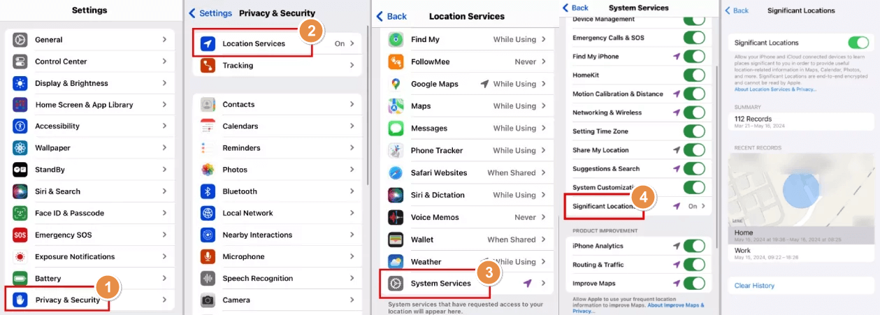 iphone significant locations