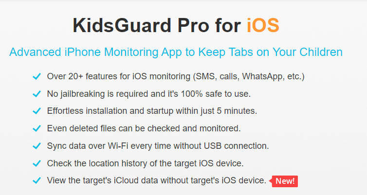 kidsguard pro for iOS