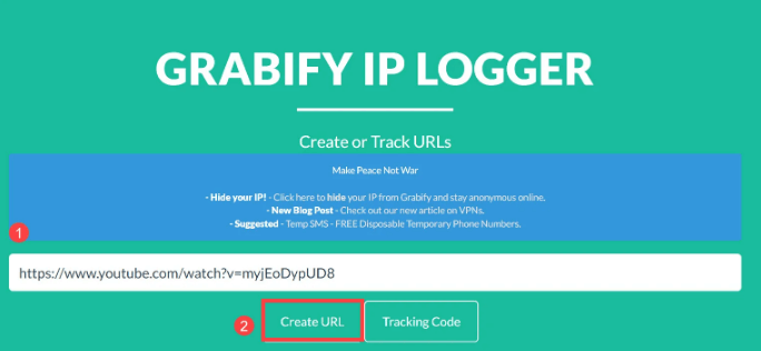 use instagram ip logger grabify