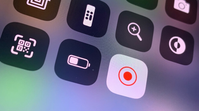 iphone built in screen recording feature