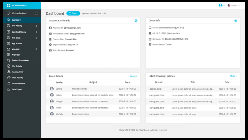 Keylogger for Windows