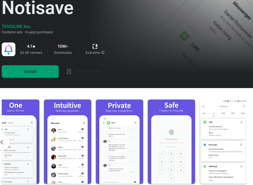 notisave