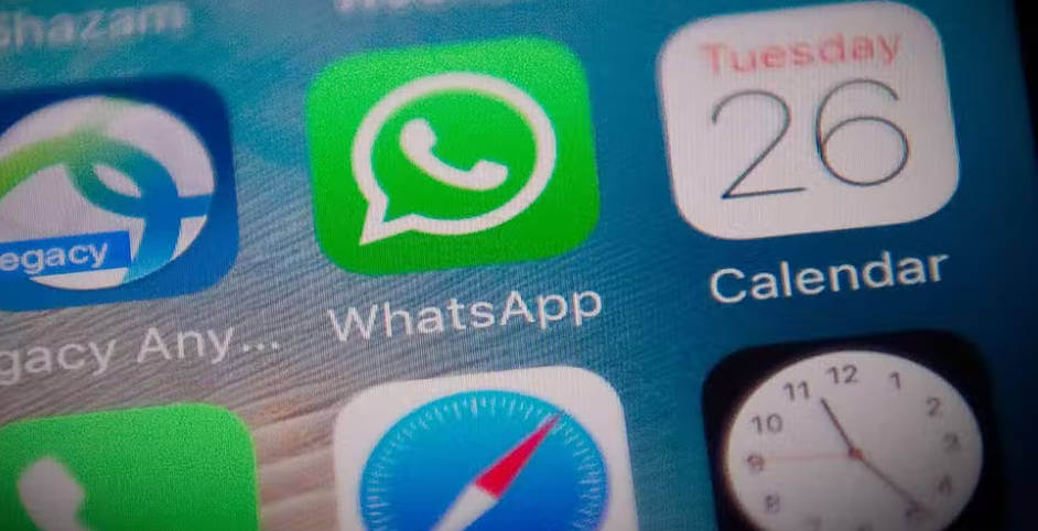 open whatsapp on your phone