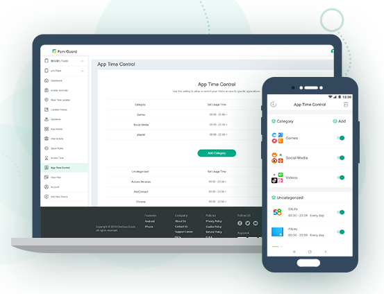 famiguard app time control