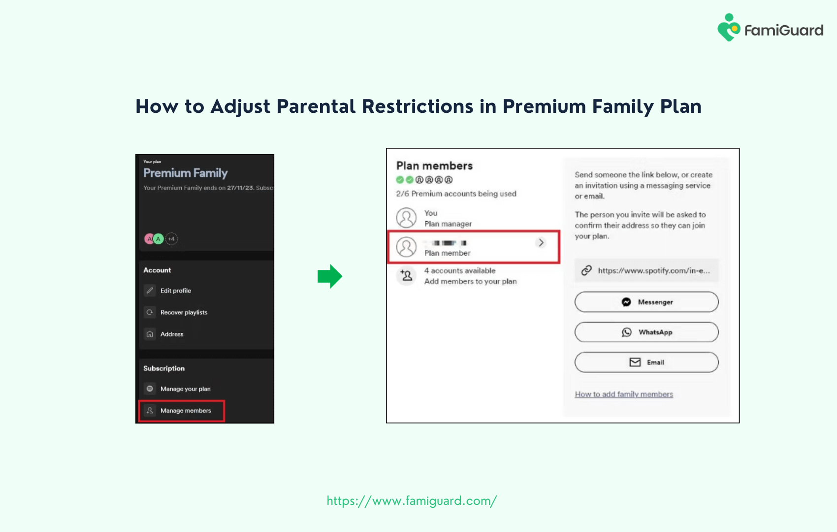 How to Adjust Parental
		Restrictions in Premium Family Plan