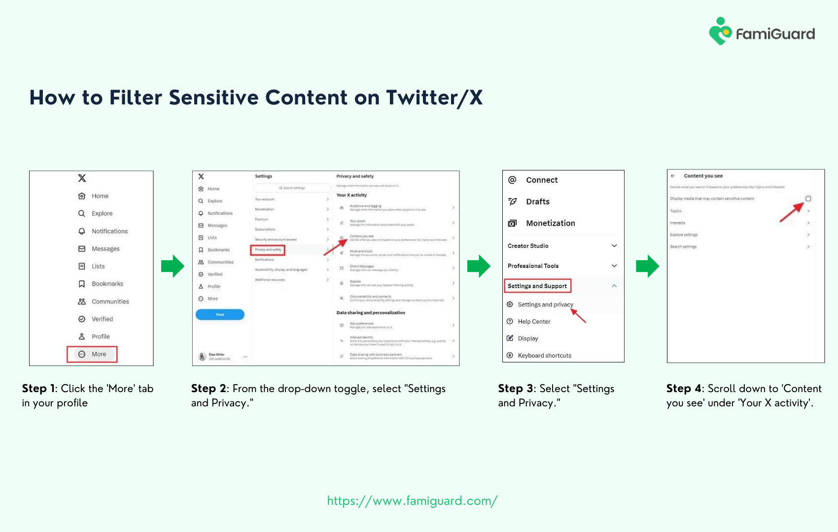 How to Filter Sensitive
      Content on Twitter or X