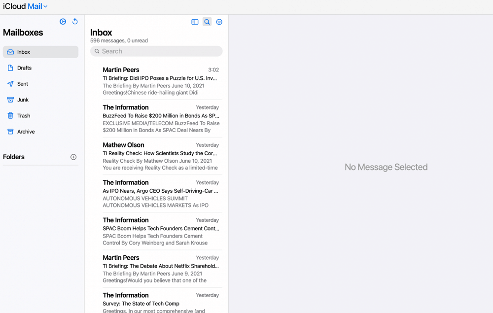 iCloud Mail