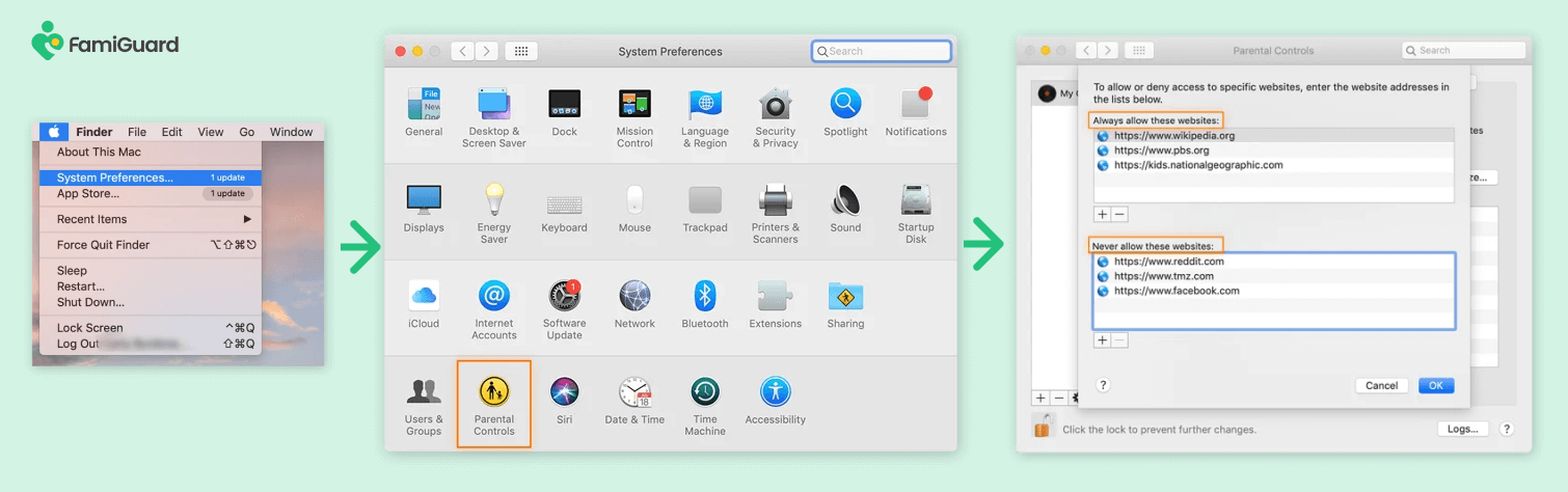 mac system preference