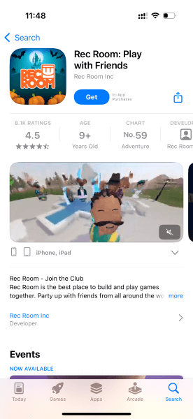 rec room app