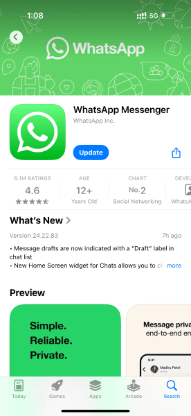 whatsapp messenger for cheating