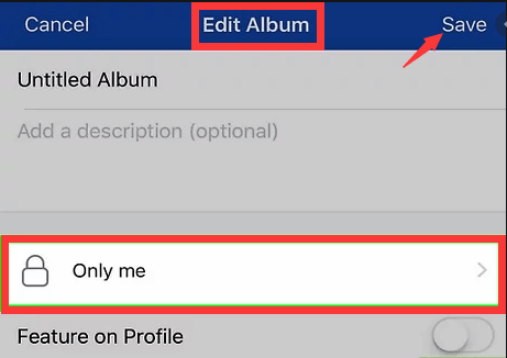 edit album on pc