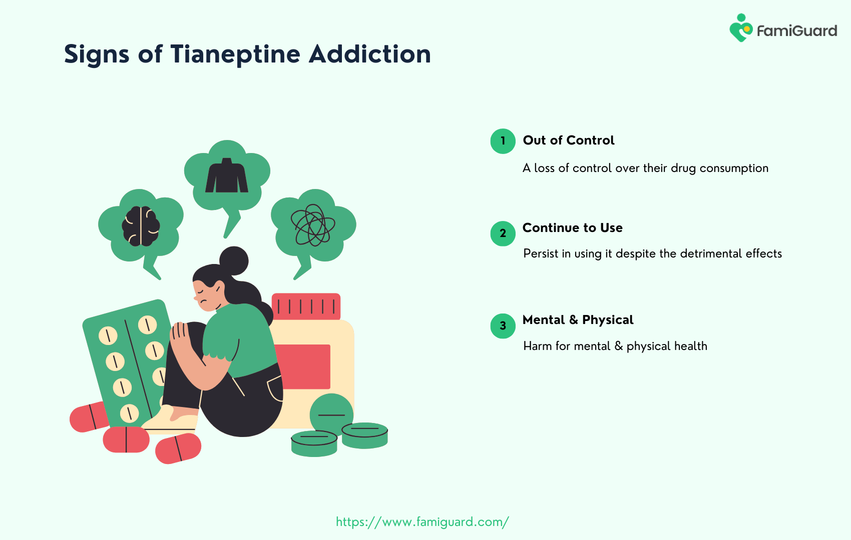 Signs of Tianeptine
                Addiction