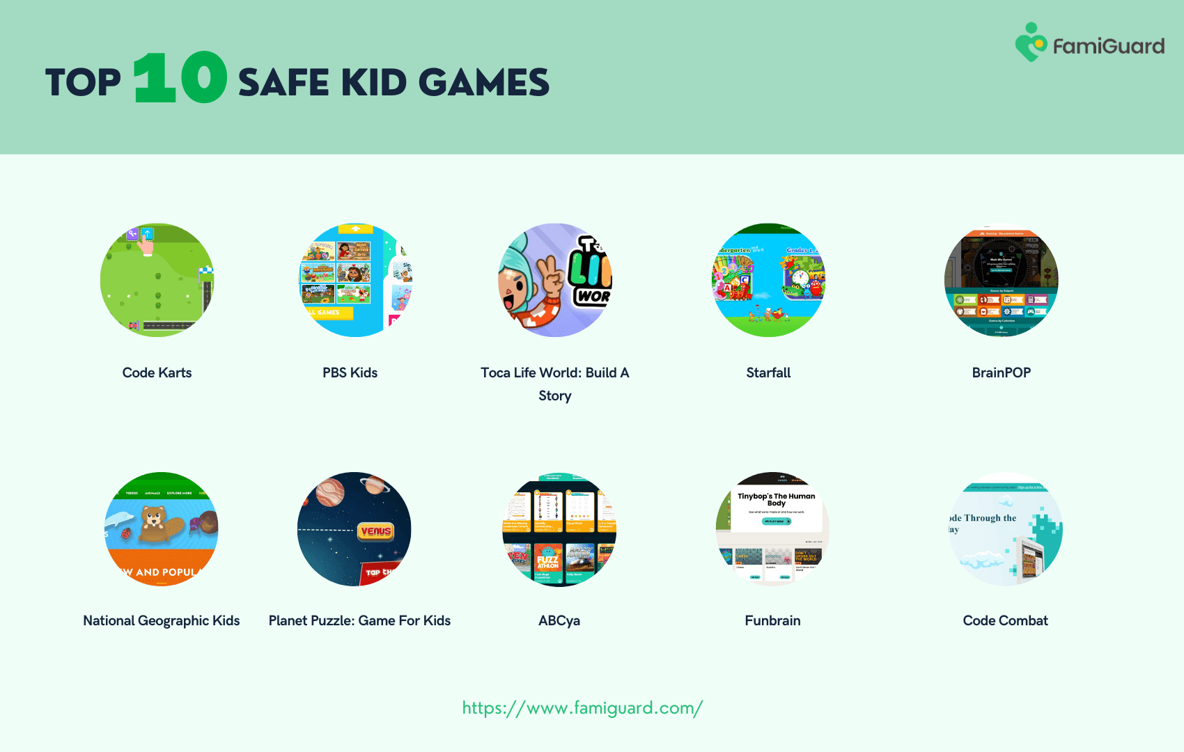 best safe kid games