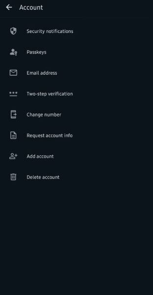 access two-step verification