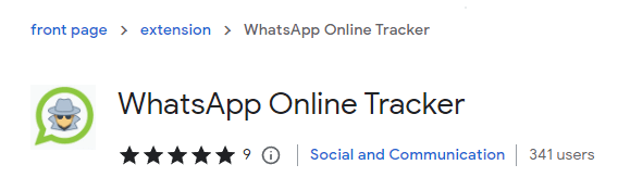 whatsapp online tracker