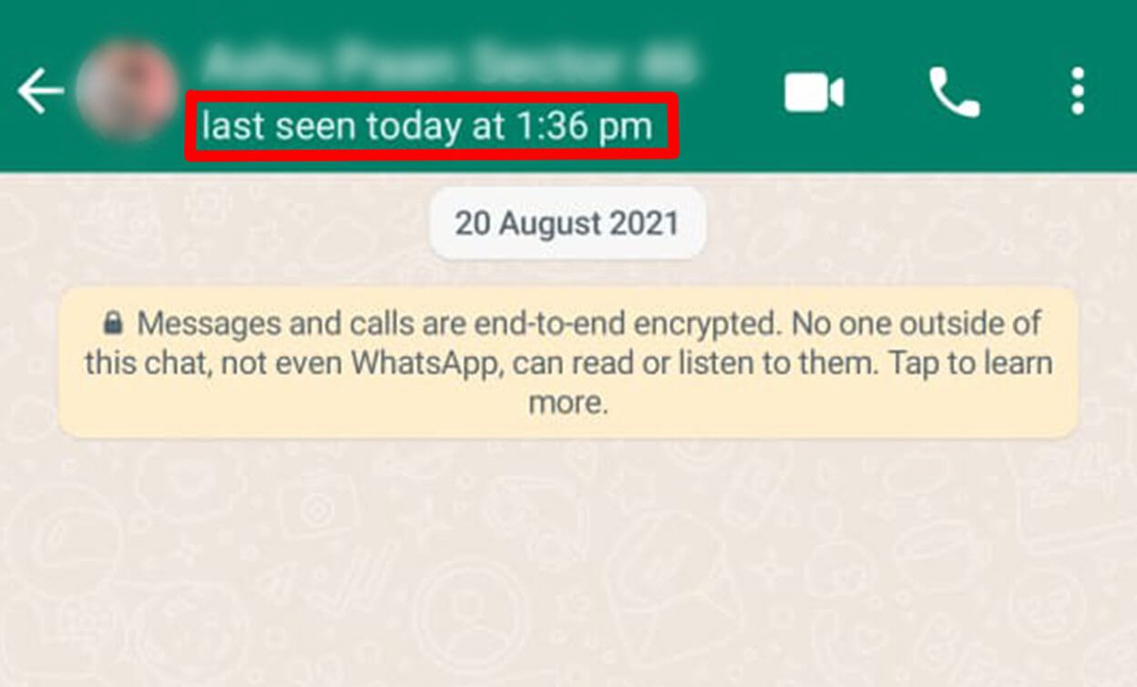 how to see someone last active on whatsapp