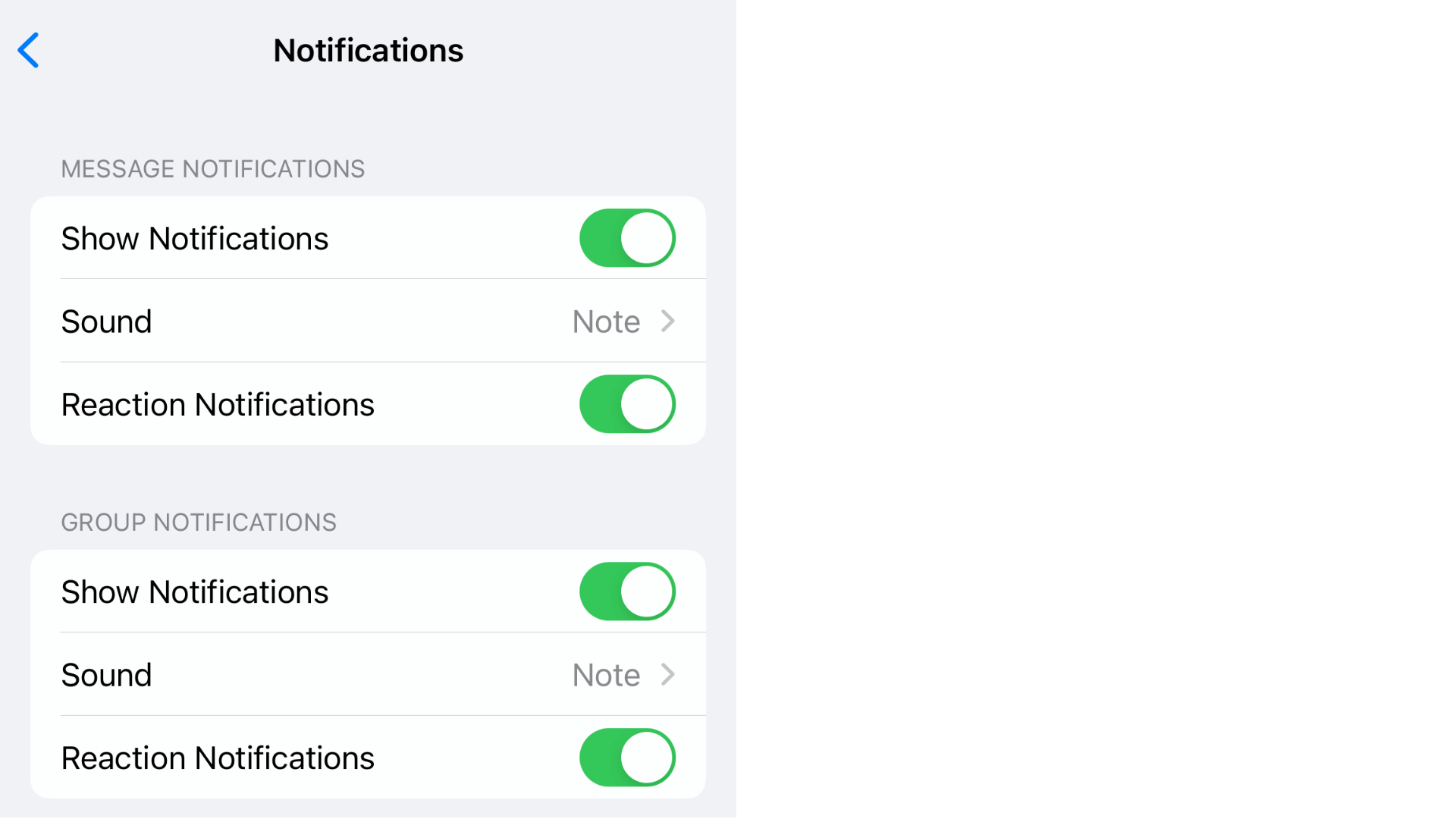 turn on whatsapp notification