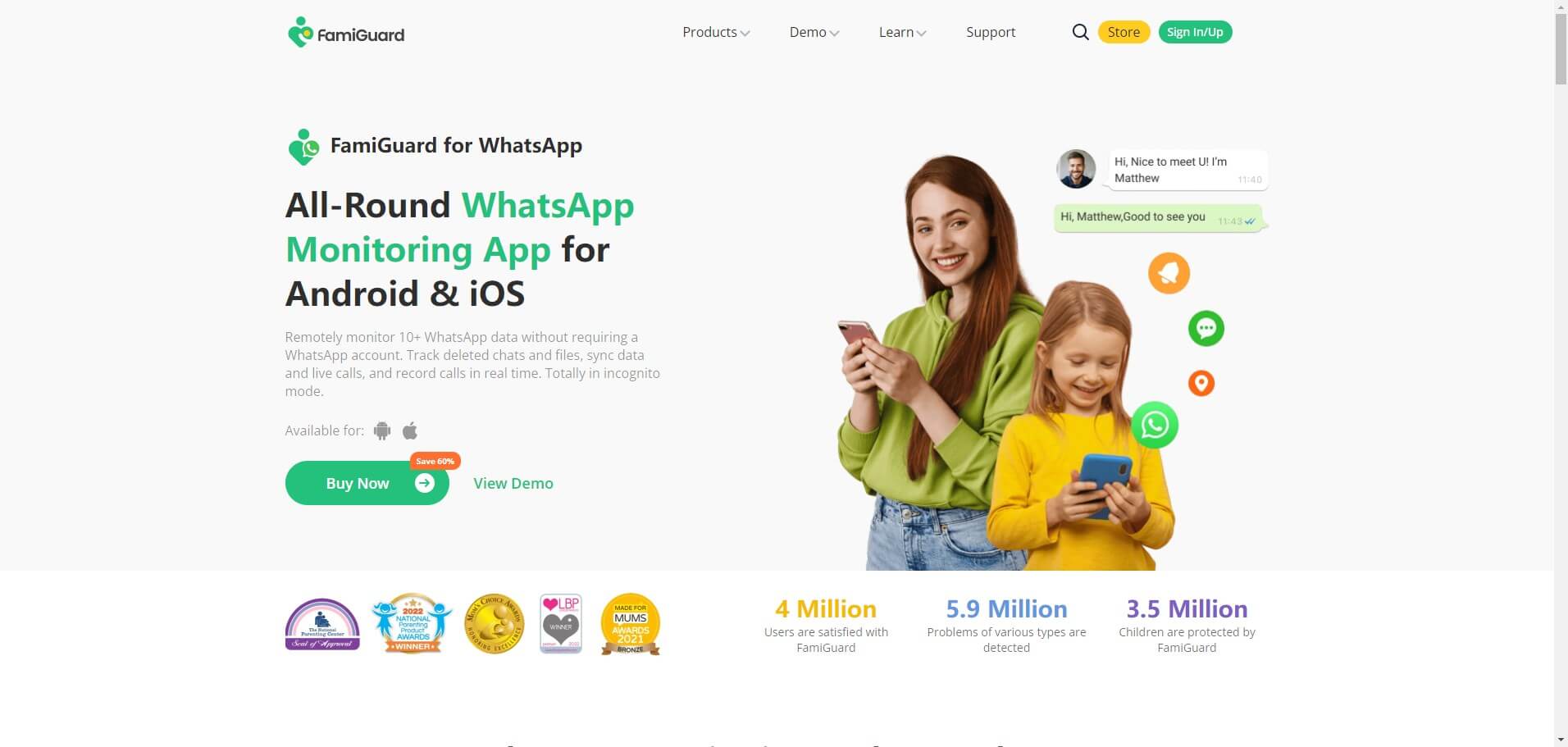 best whatsapp online tracker famiguard for whatsapp