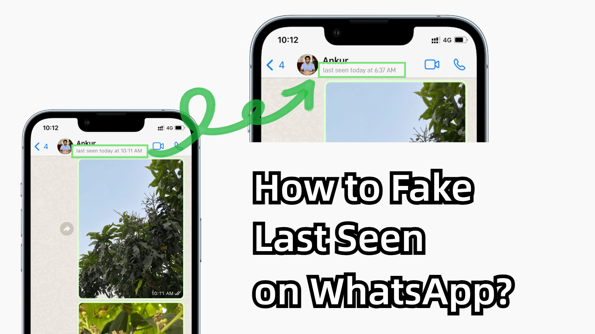 fake last seen on whatsapp