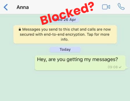 can you see last seen when blocked on whatsapp