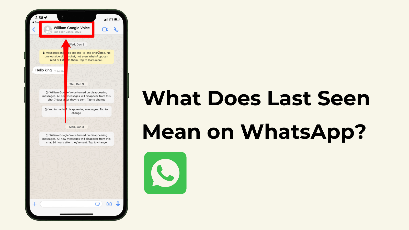 what does last seen mean on whatsapp