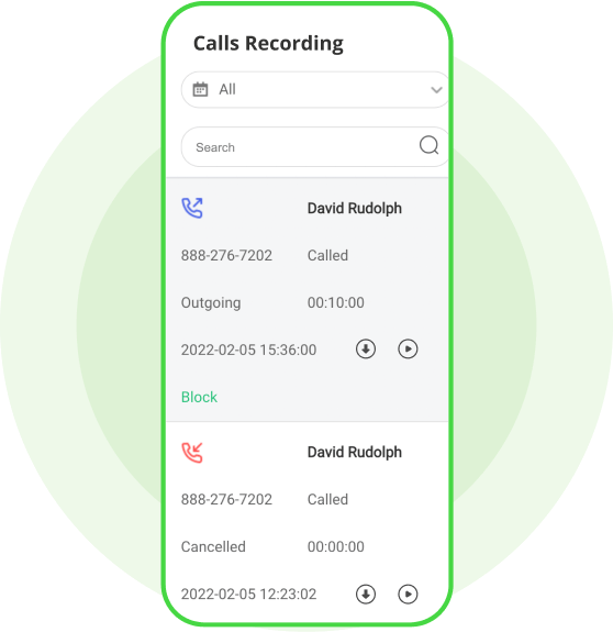 Phone Calls Recording