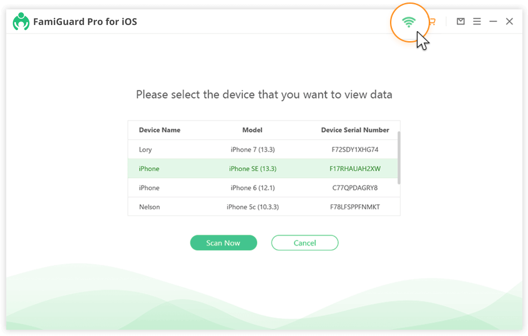 Connect the Device and Get Data over Wi-Fi