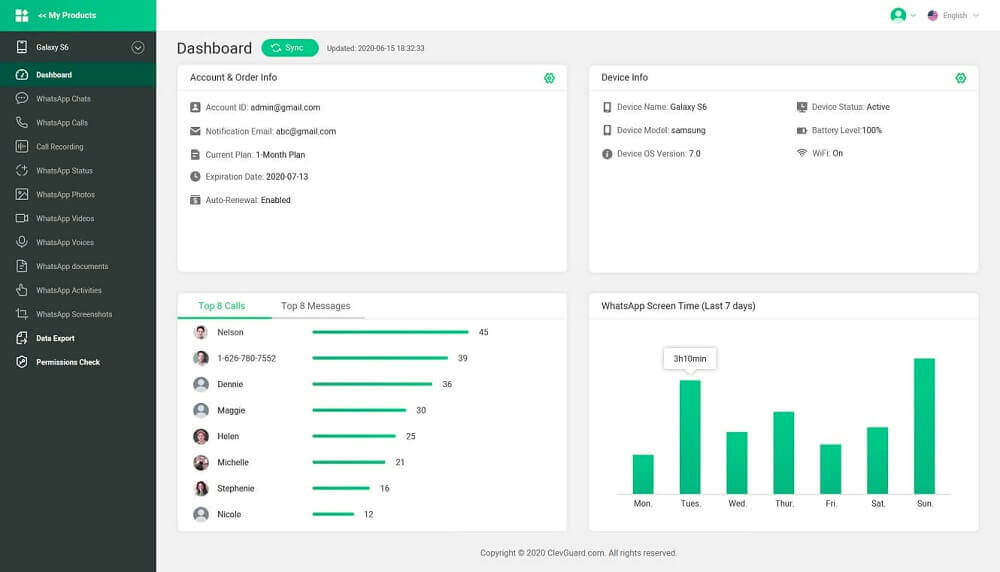 famiguard for whatsapp monitoring