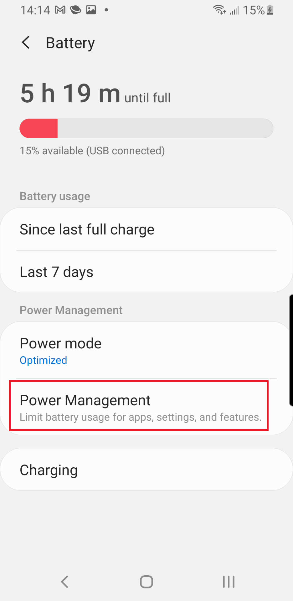 power management