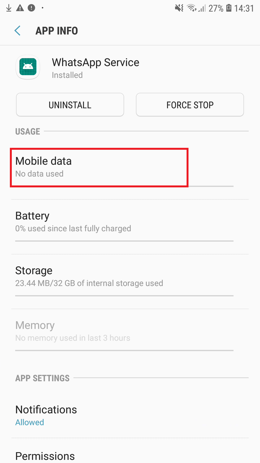 Mobile data